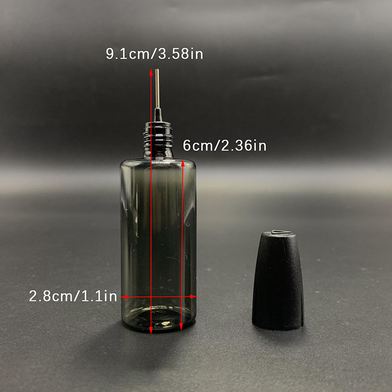Vape Accessory - 1PCS Stainless steel 30ML PET Clear
