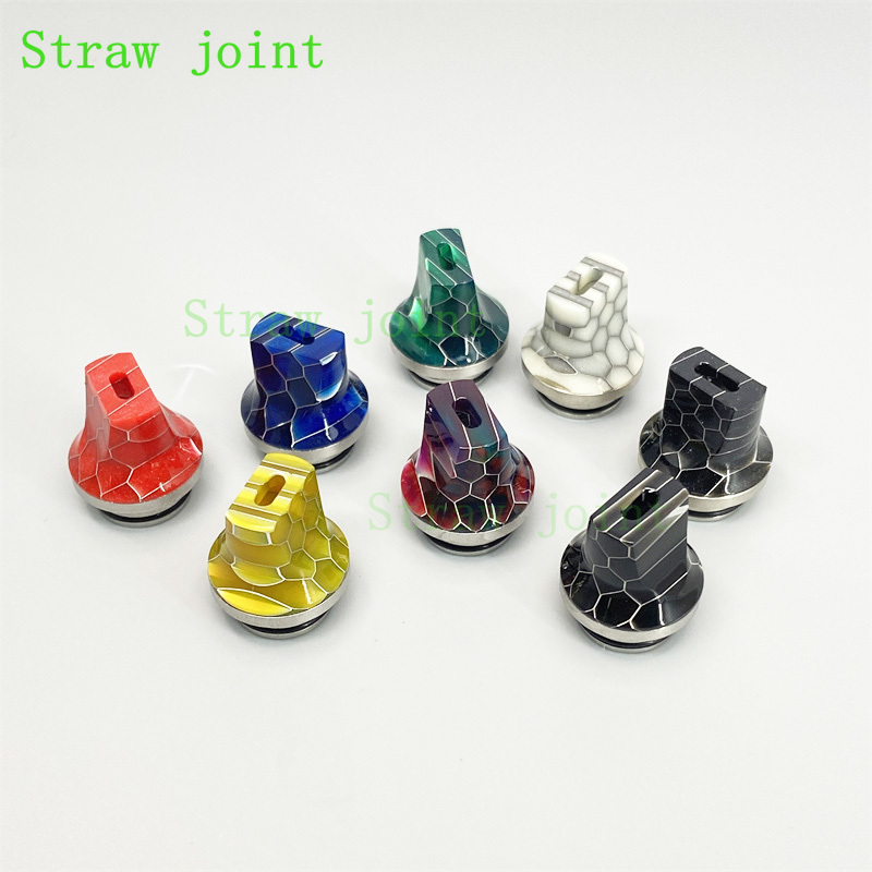 1pc 810 Flat Mouth Stainless S - Drip Tip Resin recensie en prijs