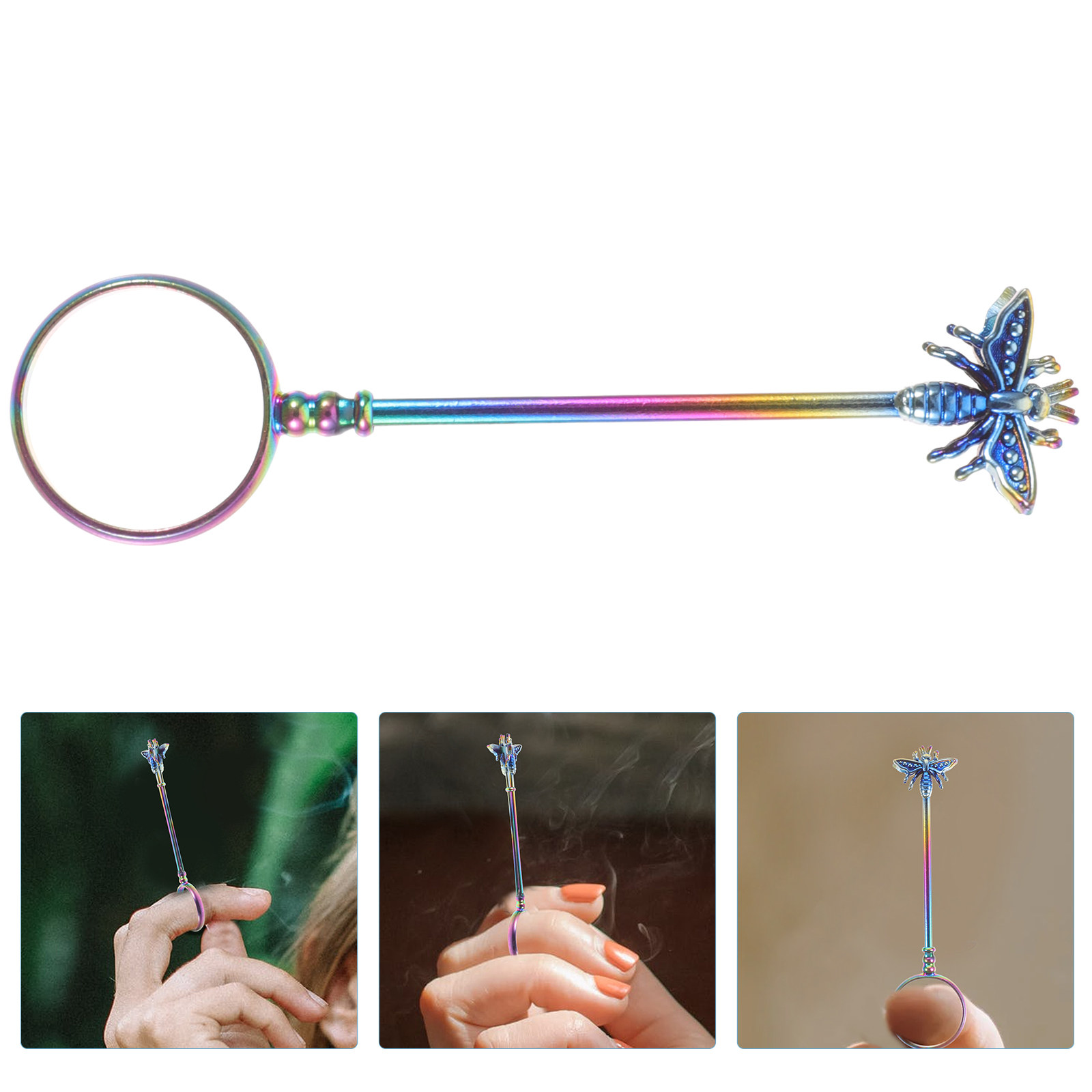 Colorful Insect Cigarette Clip - Vape Ring recensie en prijs