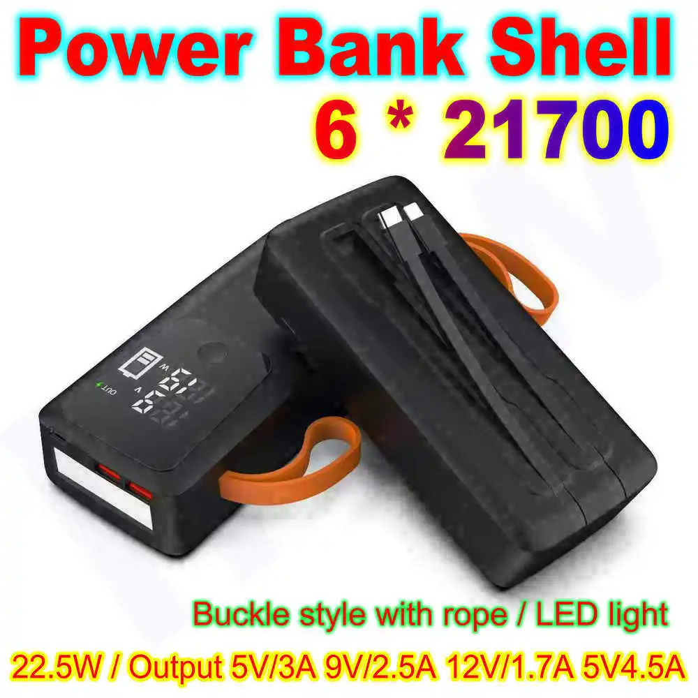 21700  Battery Case Power Bank - Battery Case Storage recensie en prijs