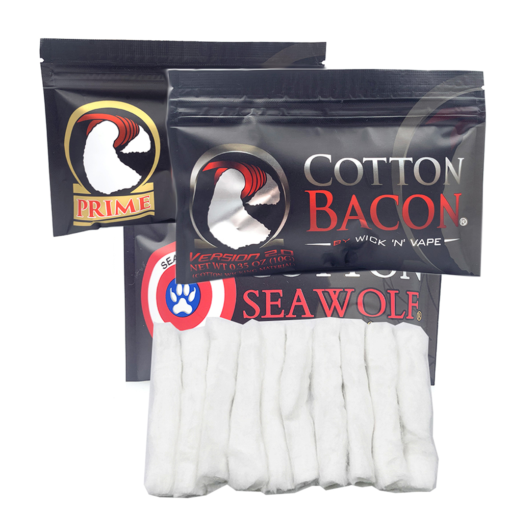2Pack Cotton Bacon Prime Silve - Vaping Goods recensie en prijs
