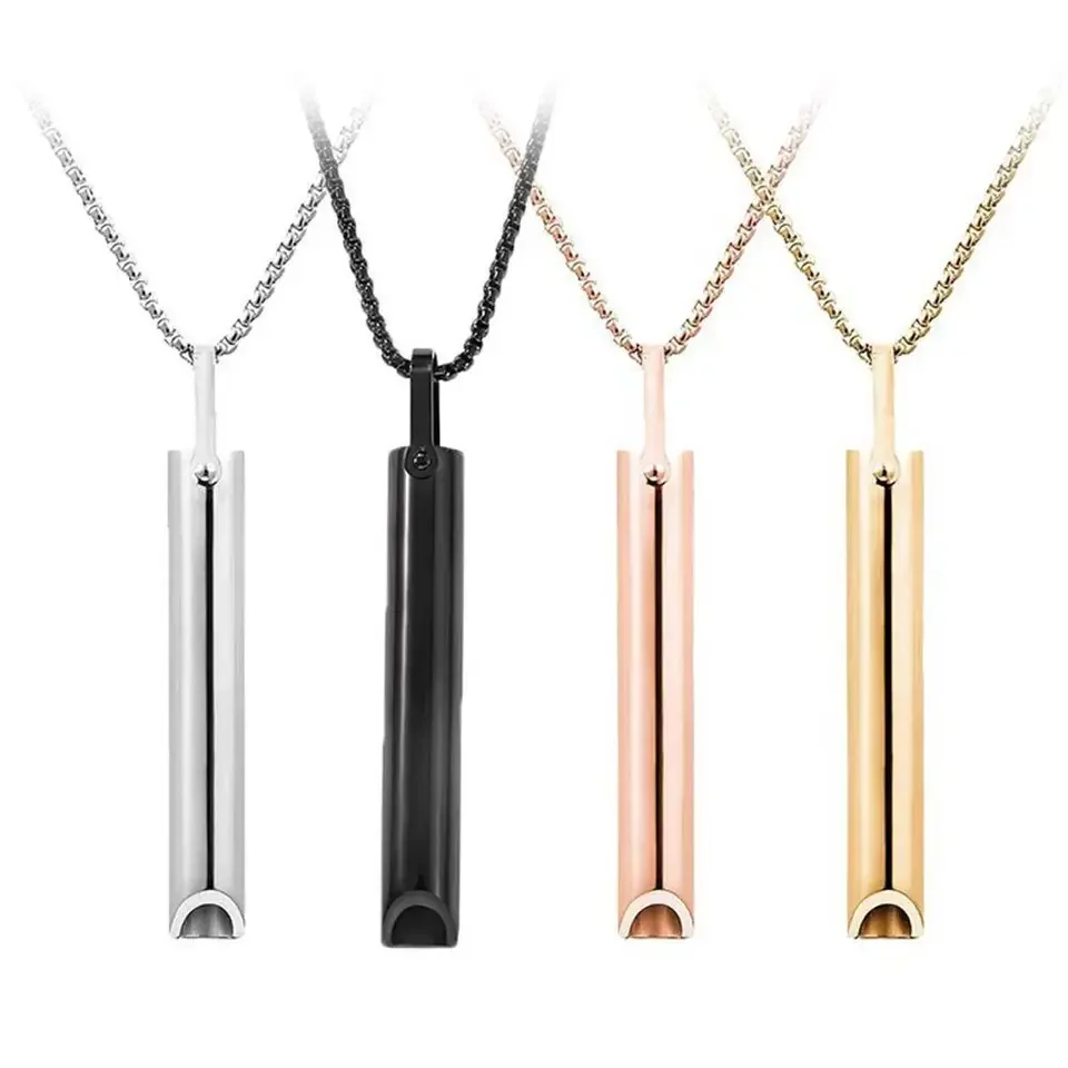 Stainless Steel Whistle Neckla - Vaping Goods recensie en prijs