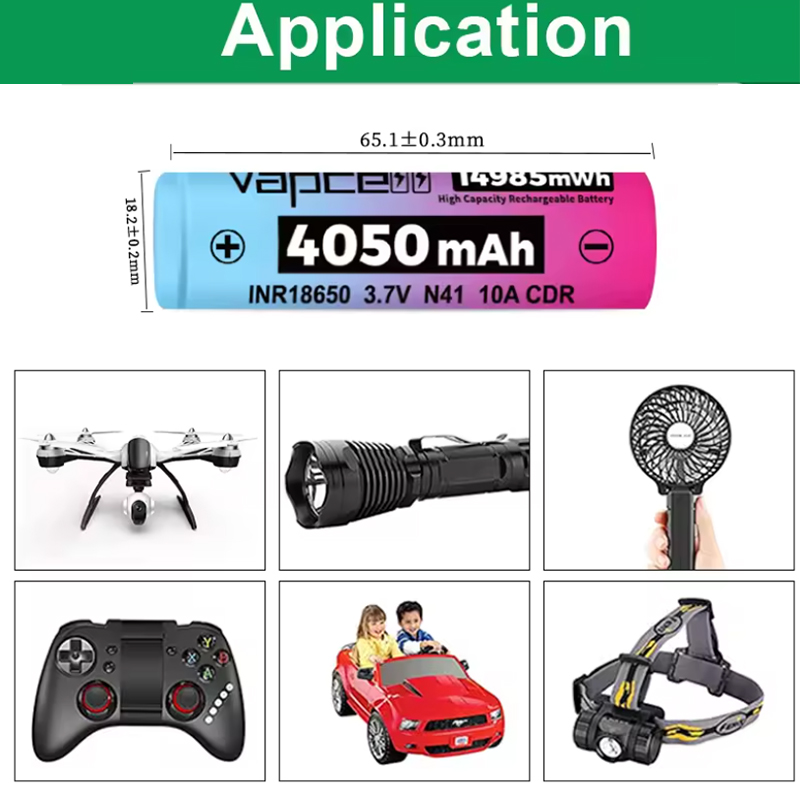 New Original Vapcell N41 18650 - Vape Battery 18650 recensie en prijs