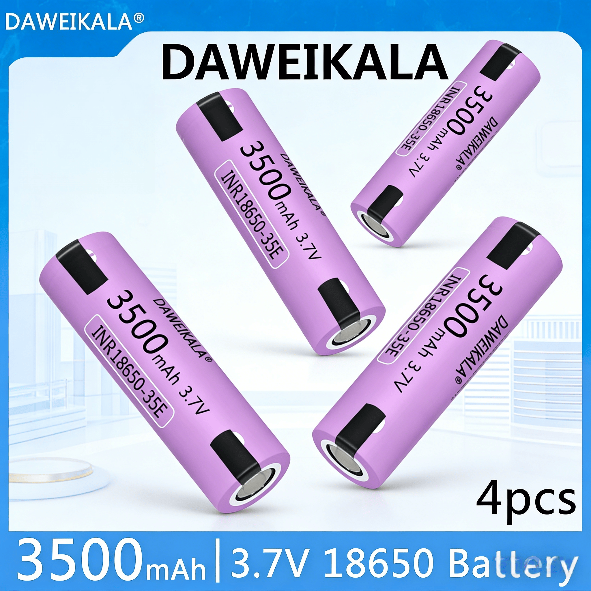 18650 35E 3500mAh 20A High Dis - Vaping Goods recensie en prijs