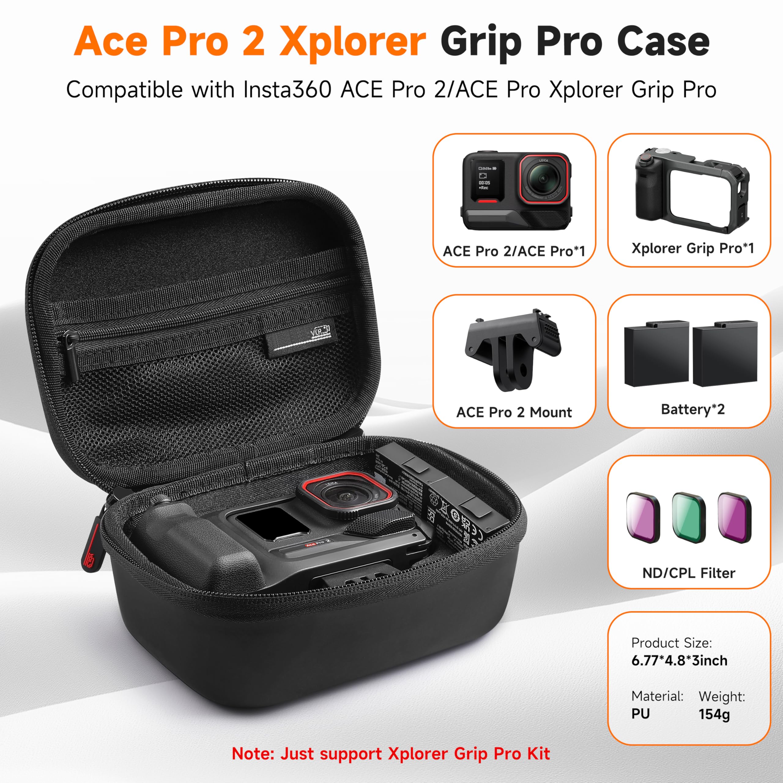 Carrying Case For Insta360 Ace - Battery Case Storage recensie en prijs