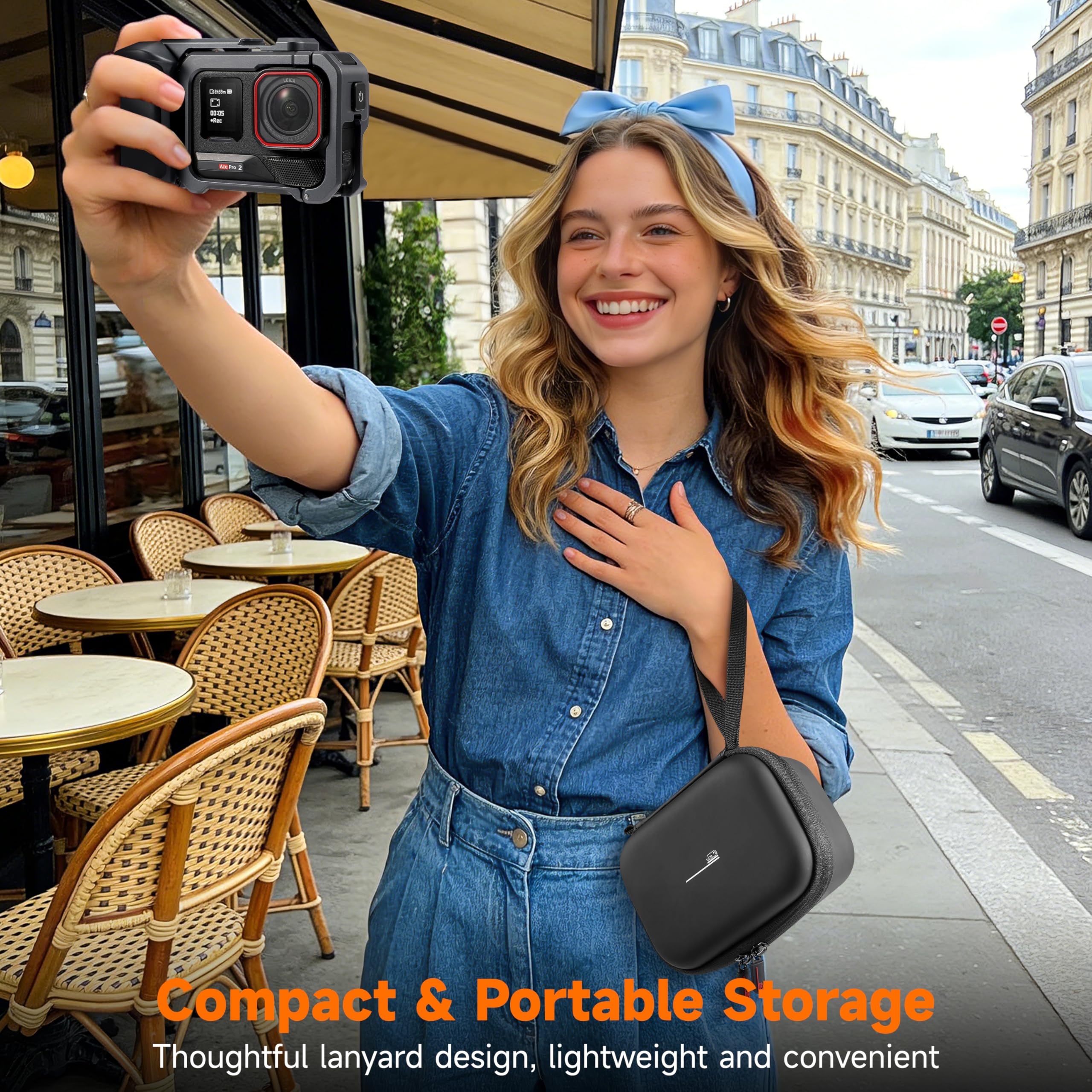Carrying Case For Insta360 Ace - Battery Case Storage recensie en prijs