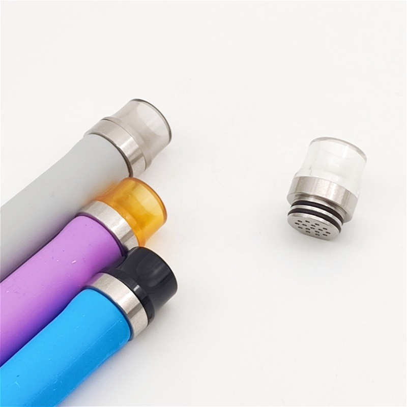 1Pc 810 Wide Bore Drip Tip wit - Drip Tip Resin recensie en prijs