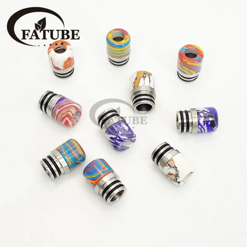 1PC/10PCS 510 Stainless Steel  - Drip Tip Resin recensie en prijs