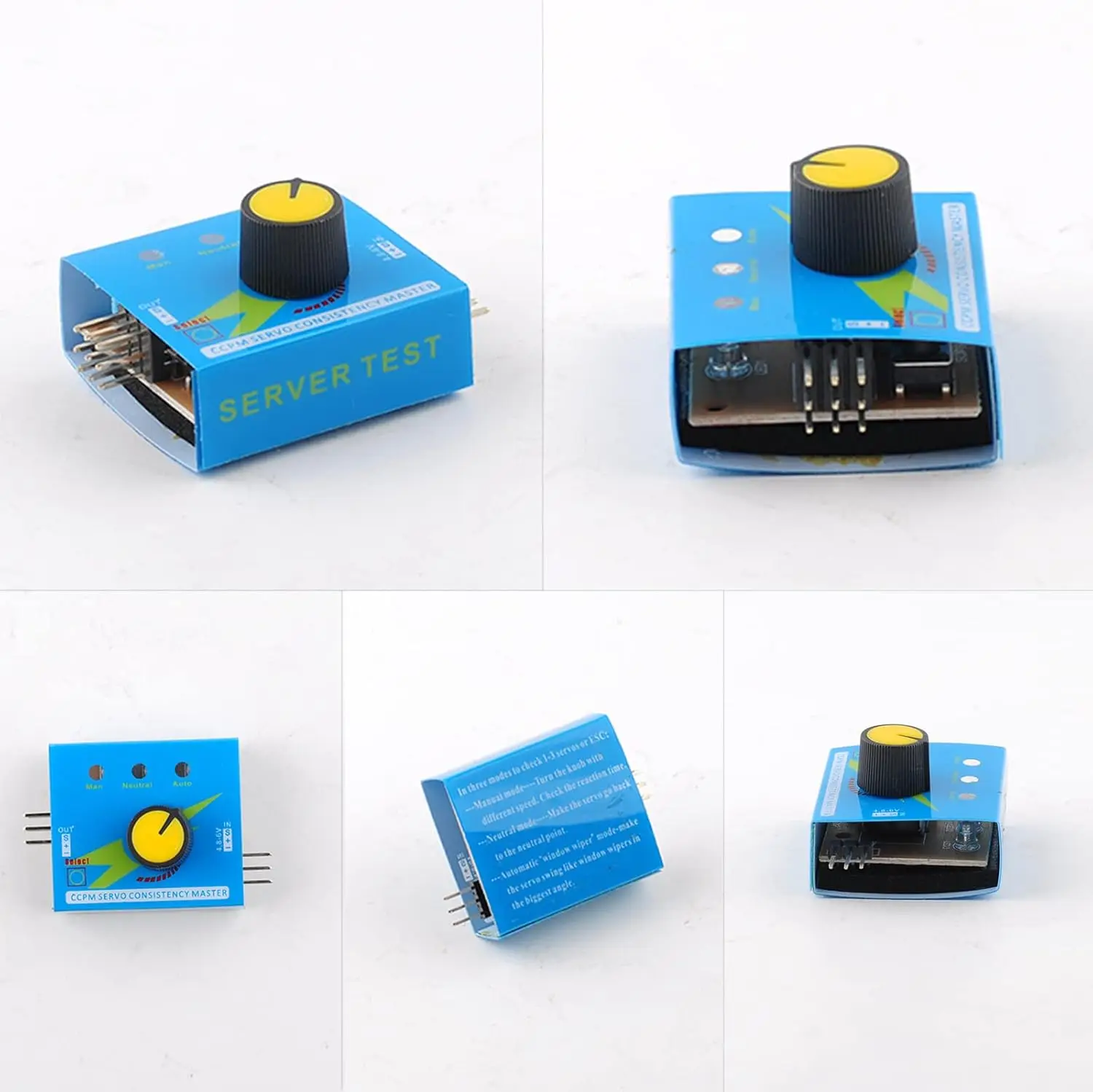 Servo Tester 3CH Digital ESC S - Battery Case Storage recensie en prijs