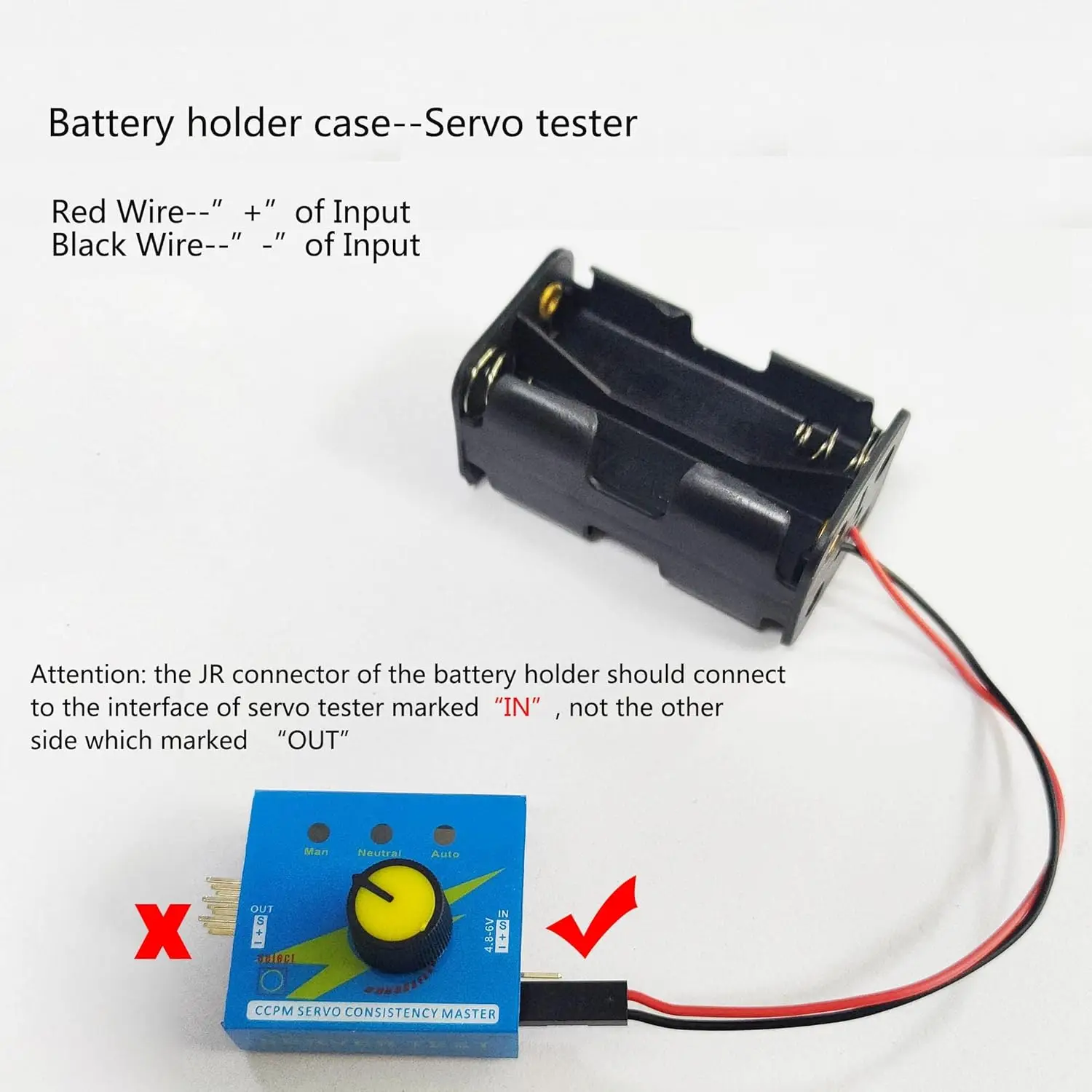 Servo Tester 3CH Digital ESC S - Battery Case Storage recensie en prijs