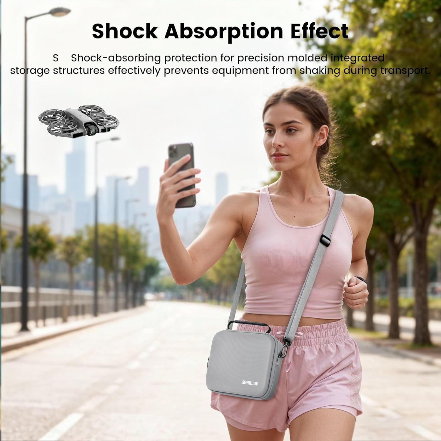STARTRC Neo 2 Portable PU Shou - Battery Case Storage recensie en prijs