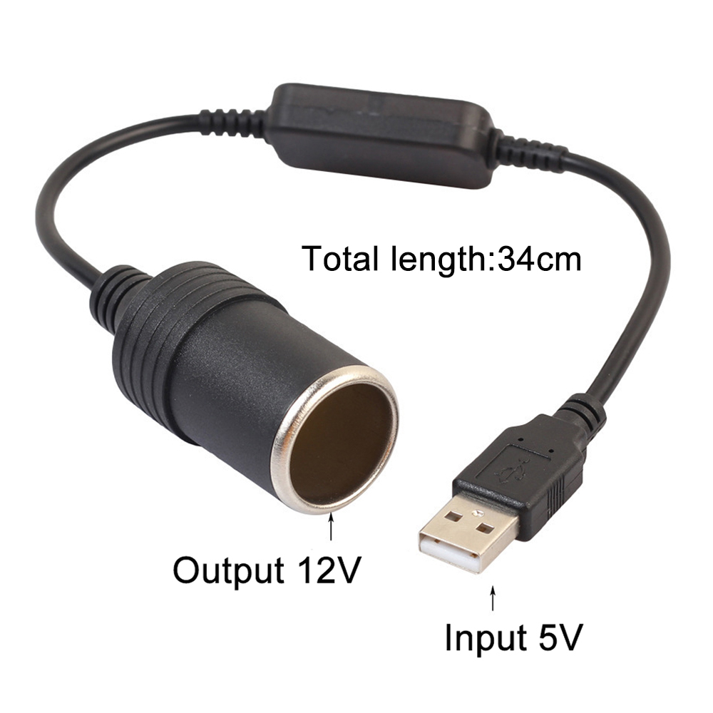 1pc 5V 2A USB To 12V Cigarette - Accessories Experts Vape recensie en prijs