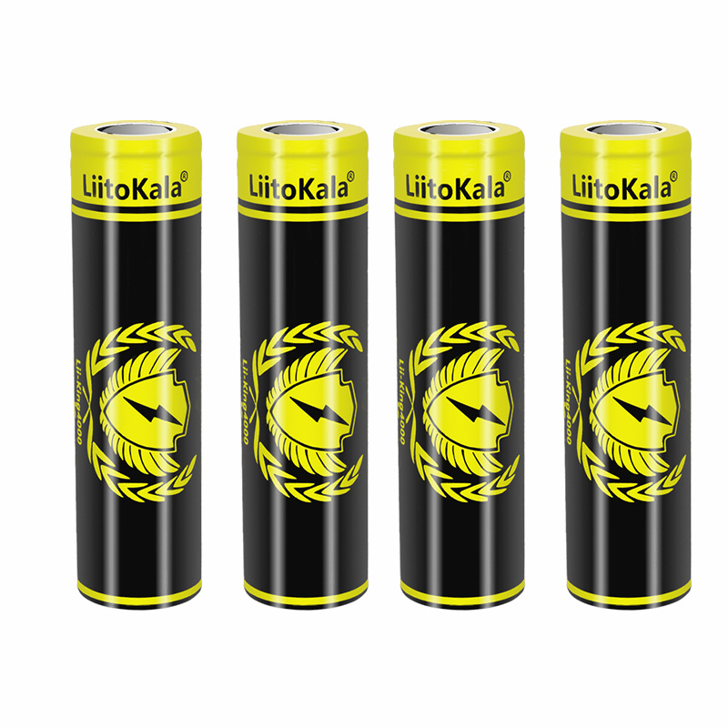 4pcs LiitoKala 3.7V 18650/2170 - Vape Battery 18650 recensie en prijs