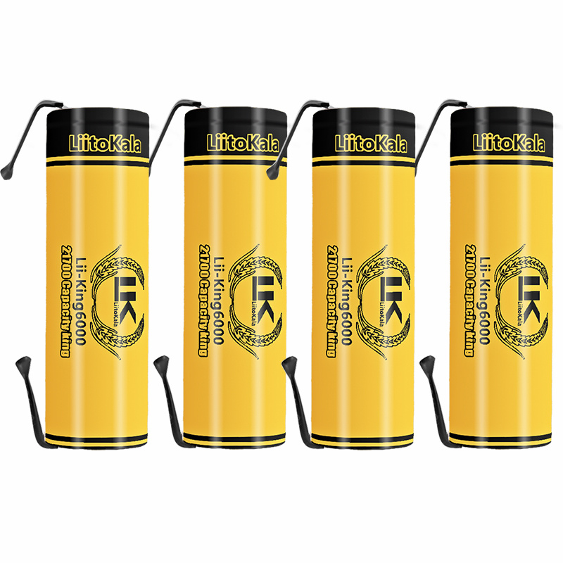 4pcs LiitoKala 3.7V 18650/2170 - Vape Battery 18650 recensie en prijs