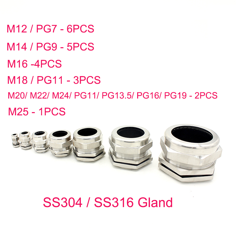 Stainless Steel Cable Gland SS - Stainless Wire Ss316 recensie en prijs