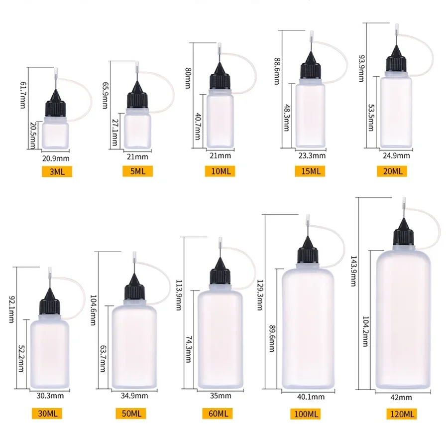 5-10pcs 5ml-120ml Empty Plasti - Squonk Bottle Silicone recensie en prijs