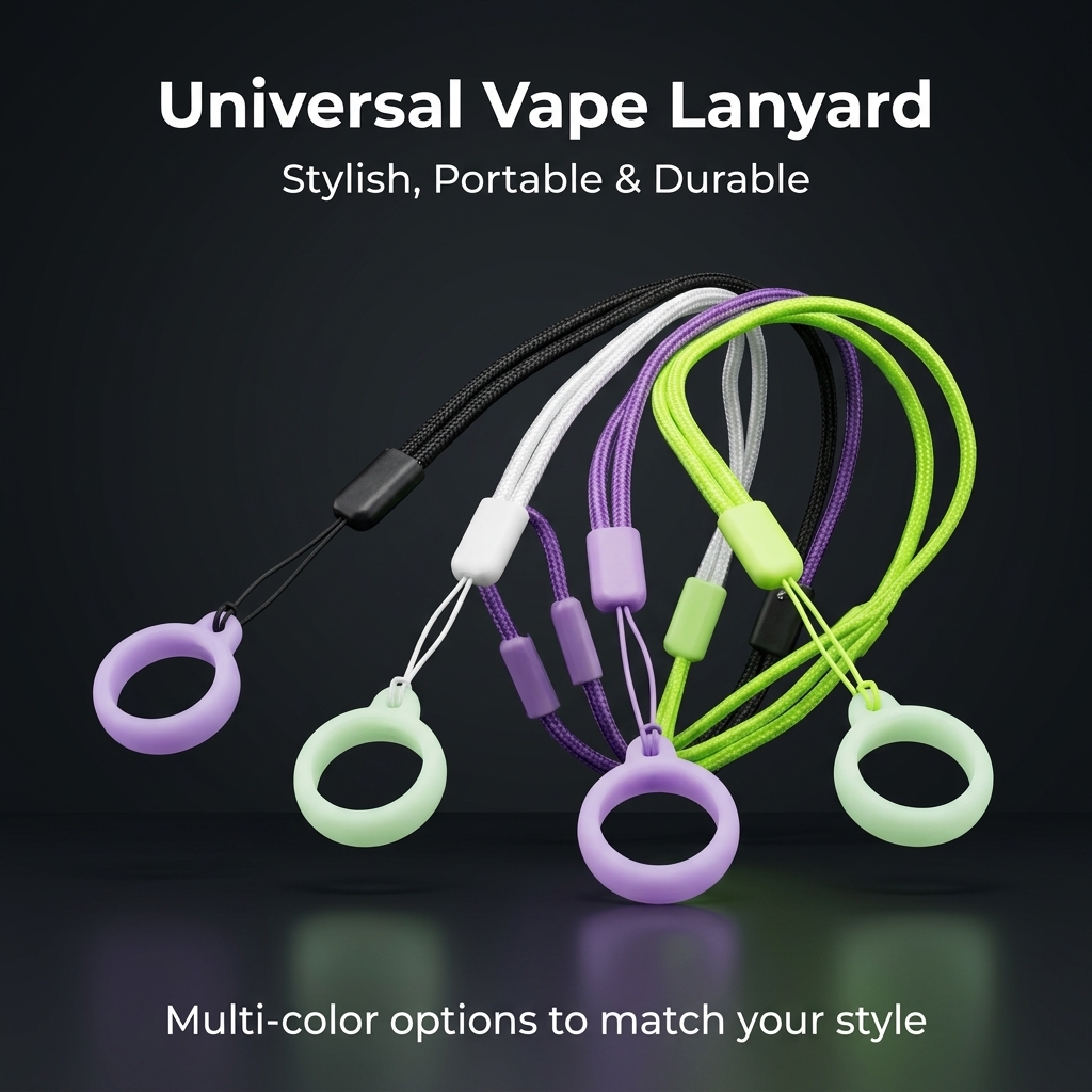 Multi-Color E-cigarette Lanyar - Vape Band Silicone recensie en prijs