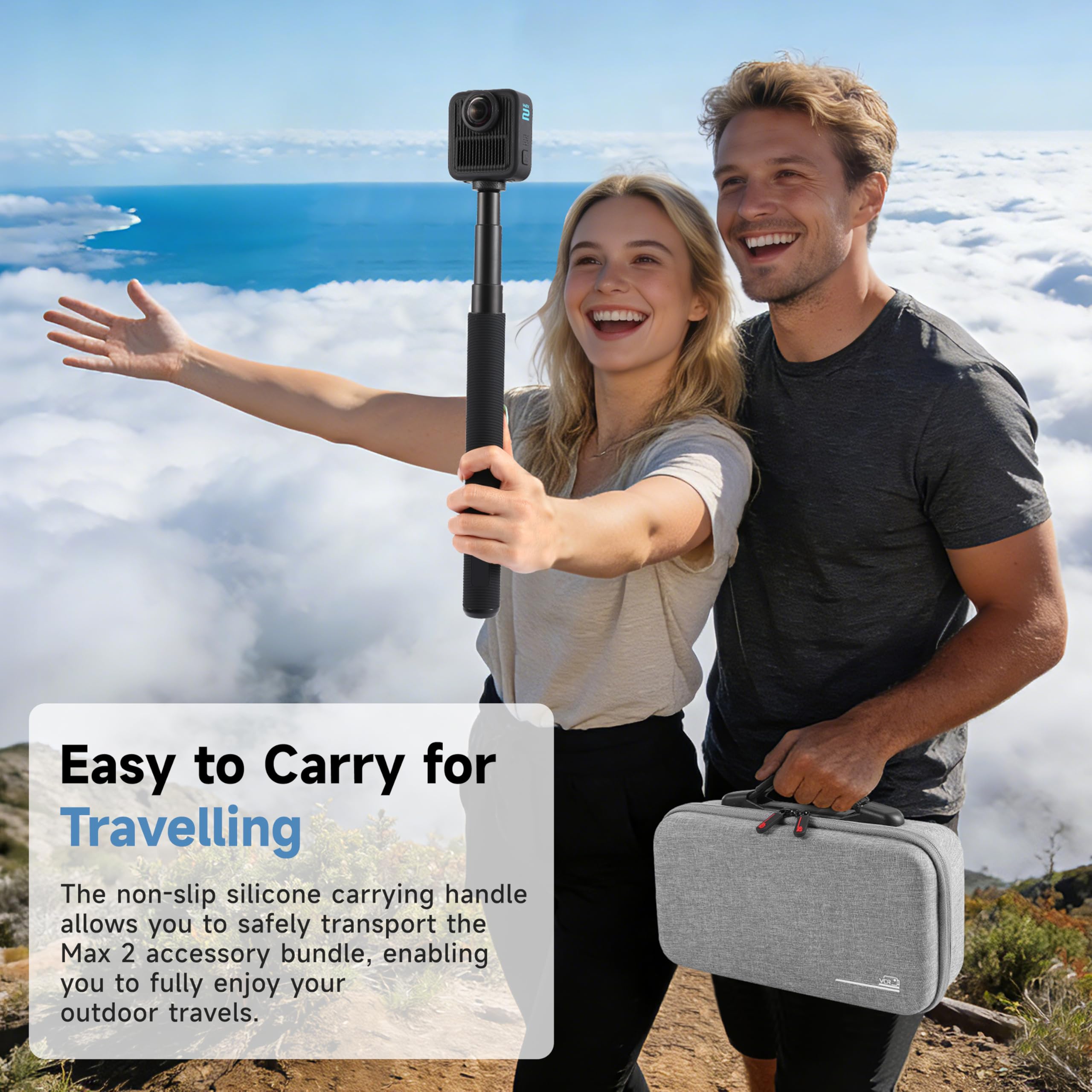 Carrying Case for Gopro Max 2  - Battery Case Storage recensie en prijs