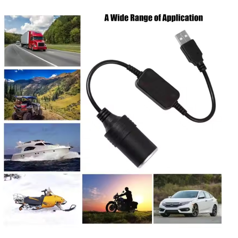 1pc 5V 2A USB To 12V Cigarette - Accessories Experts Vape recensie en prijs