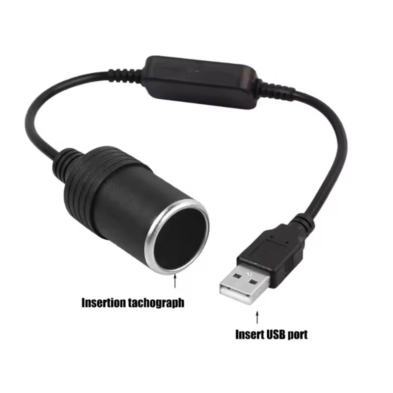 1pc 5V 2A USB To 12V Cigarette - Accessories Experts Vape recensie en prijs