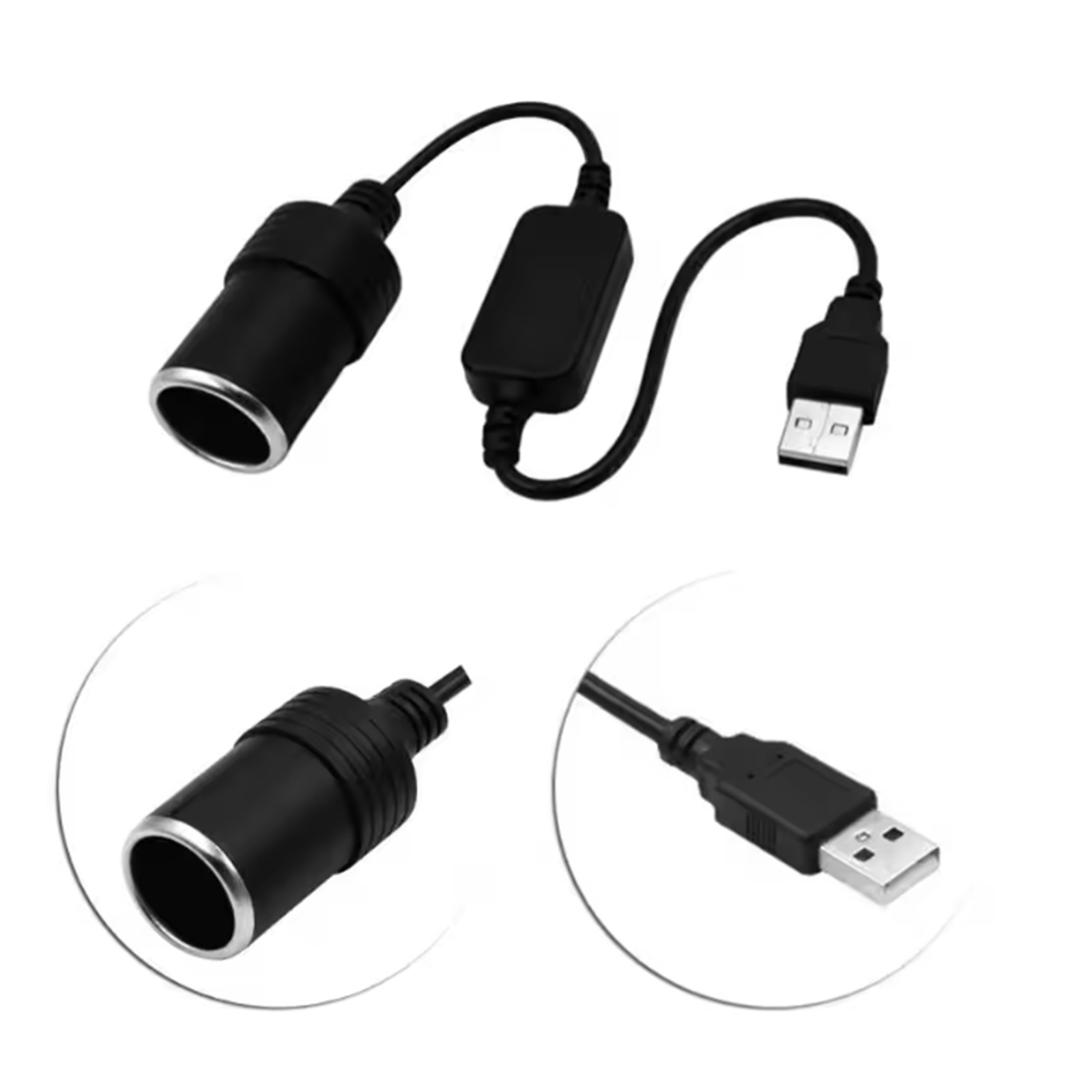 1pc 5V 2A USB To 12V Cigarette - Accessories Experts Vape recensie en prijs