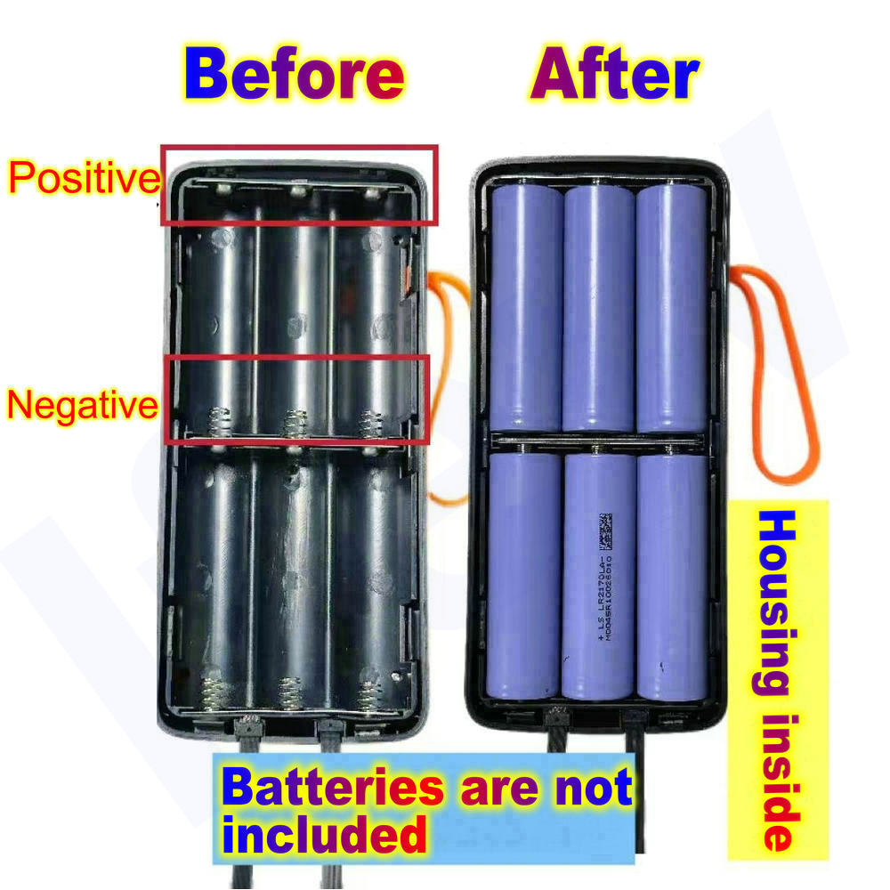 21700 Battery Power Bank Housi - Battery Case Storage recensie en prijs