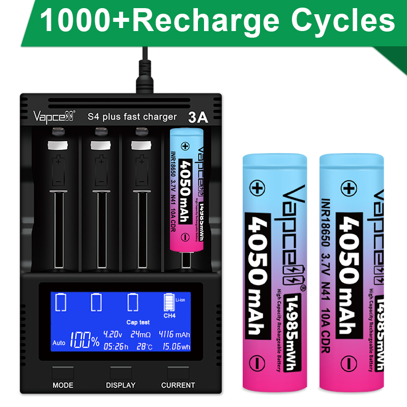 Original Vapcell N41 INR 18650 - Vape Battery 18650 recensie en prijs