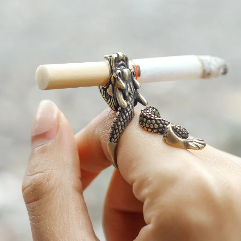Retro Dragon Cigarette Holder  - Vape Ring recensie en prijs