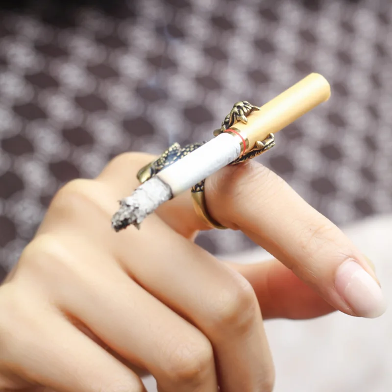 Retro Dragon Cigarette Holder  - Vape Ring recensie en prijs