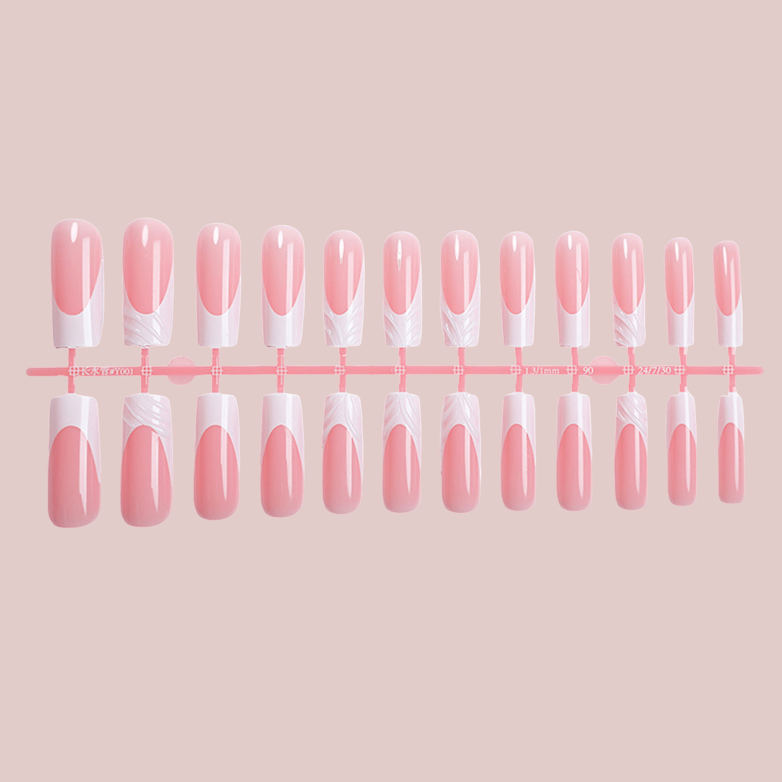 24Pcs Long Square Head Nails S - Drip Tip Resin recensie en prijs