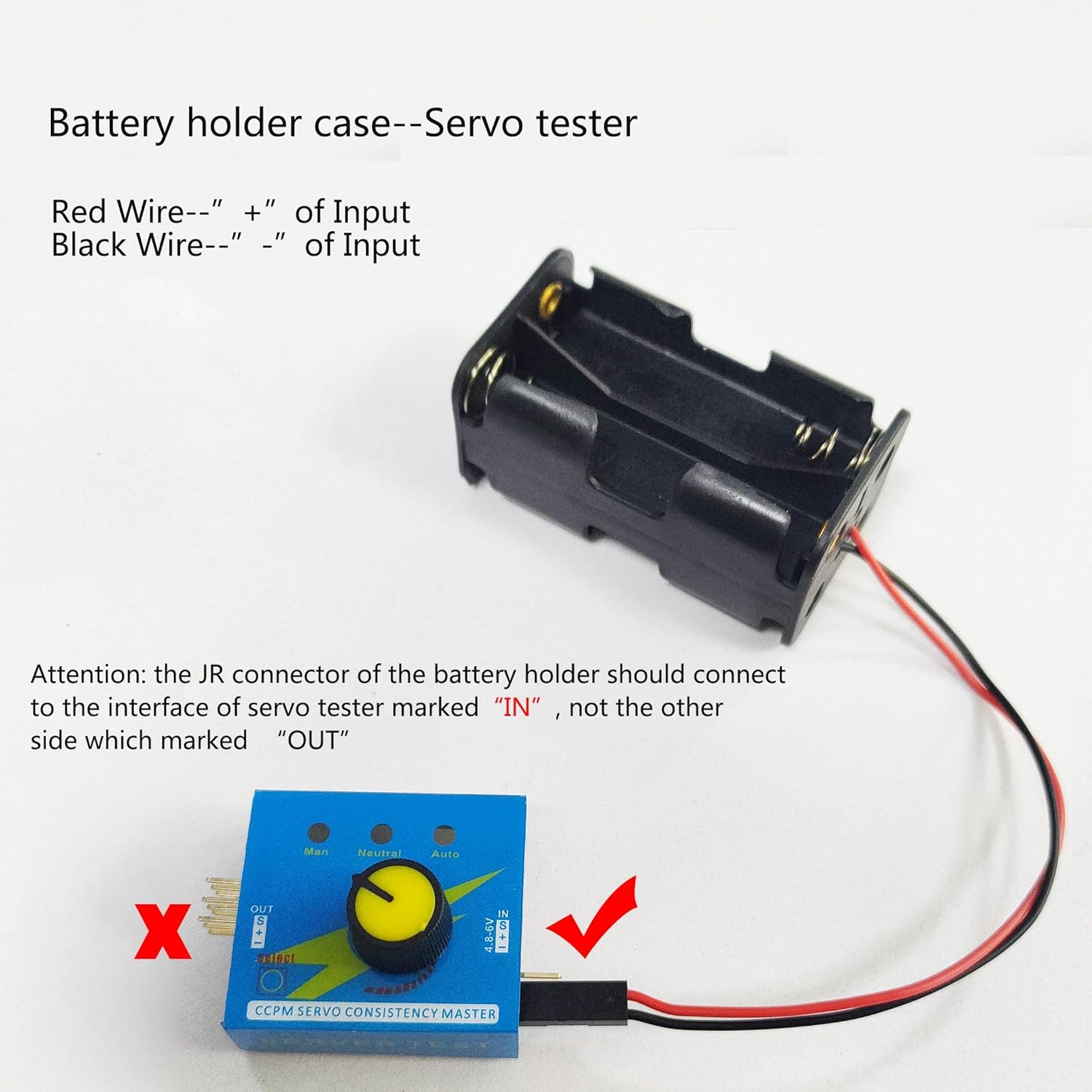 3CH Digital Servo Tester ESC S - Battery Case Storage recensie en prijs