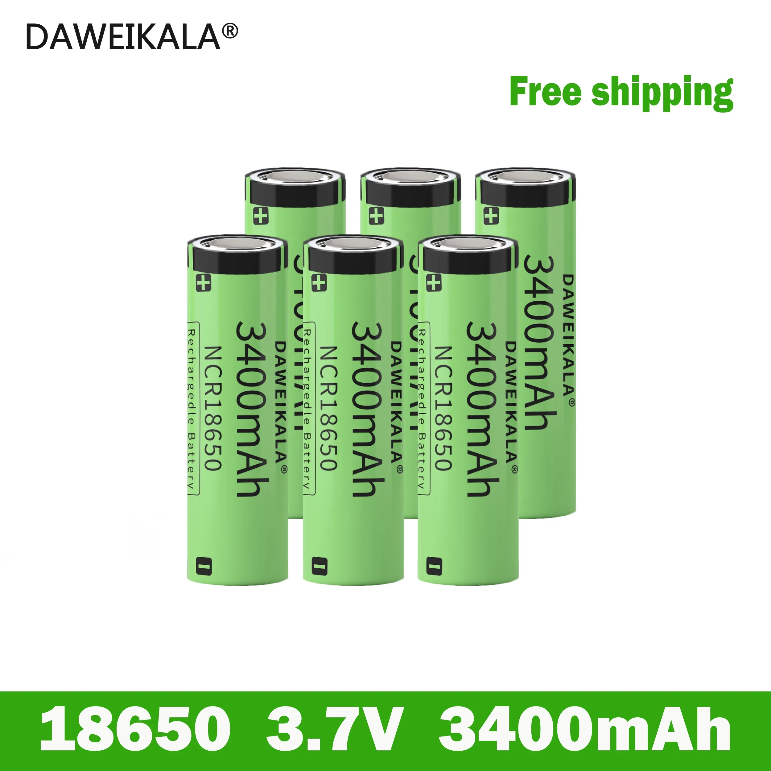 Premium 18650B 3400mAh 3.7V Ba - Vape Battery 18650 recensie en prijs