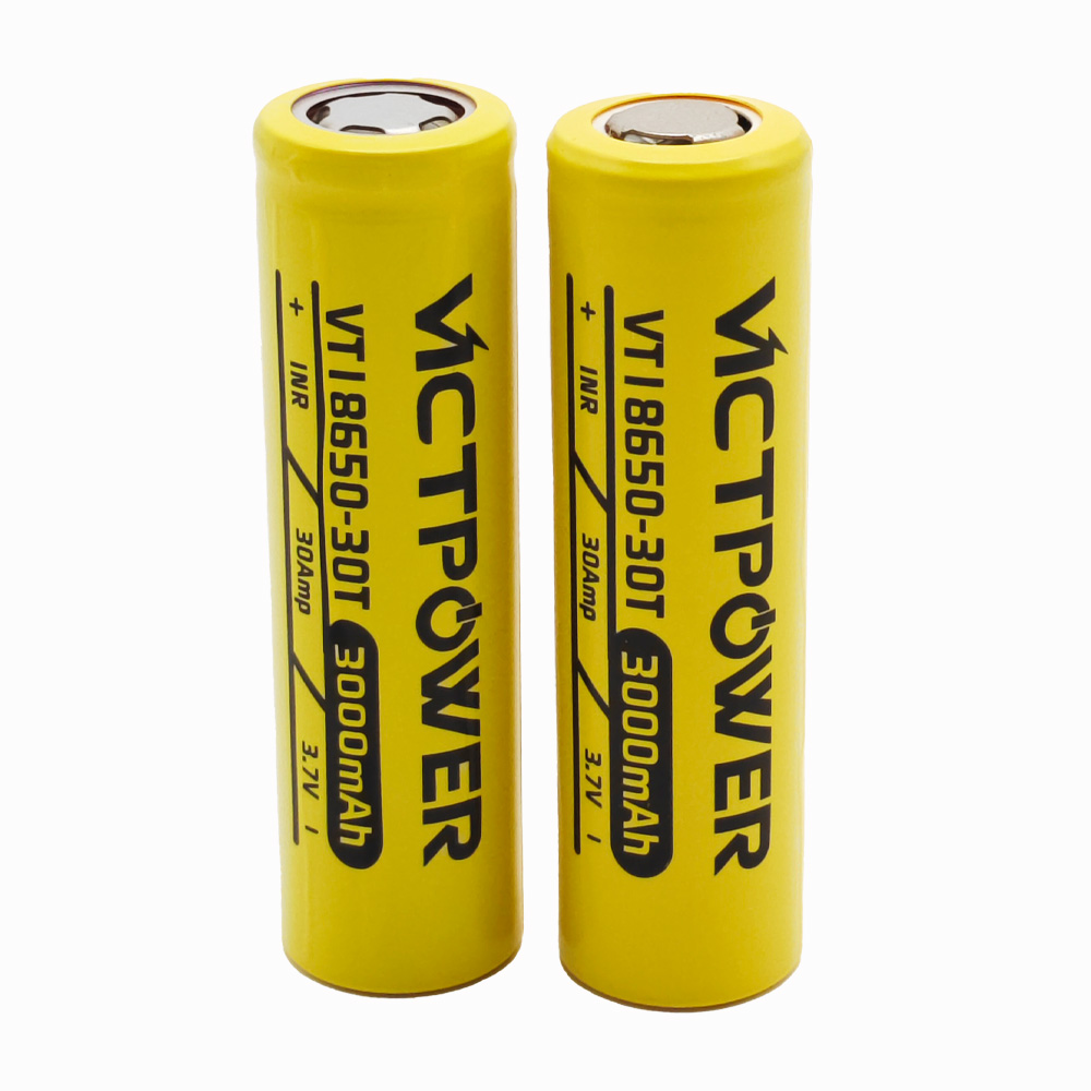 30A Continuous Drain Vicpower  - Vape Battery 18650 recensie en prijs