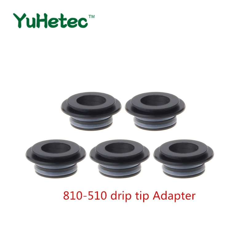 5PCS YUHETEC  810 to 510  POM  - Drip Tip Resin recensie en prijs