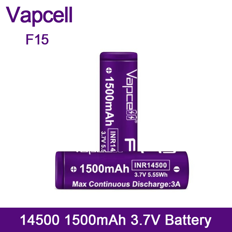 Vapcell INR14500 F15 1500mAh 3 - Vape Battery 18650 recensie en prijs