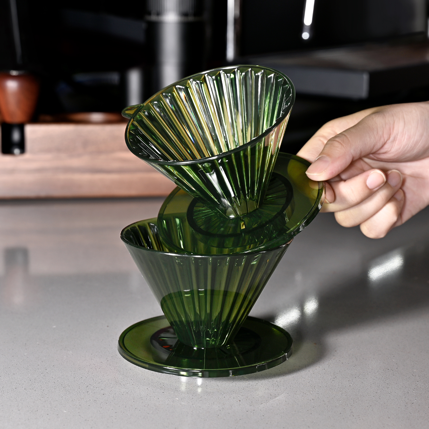 Reusable Coffee Dripper Resin  - Drip Tip Resin recensie en prijs