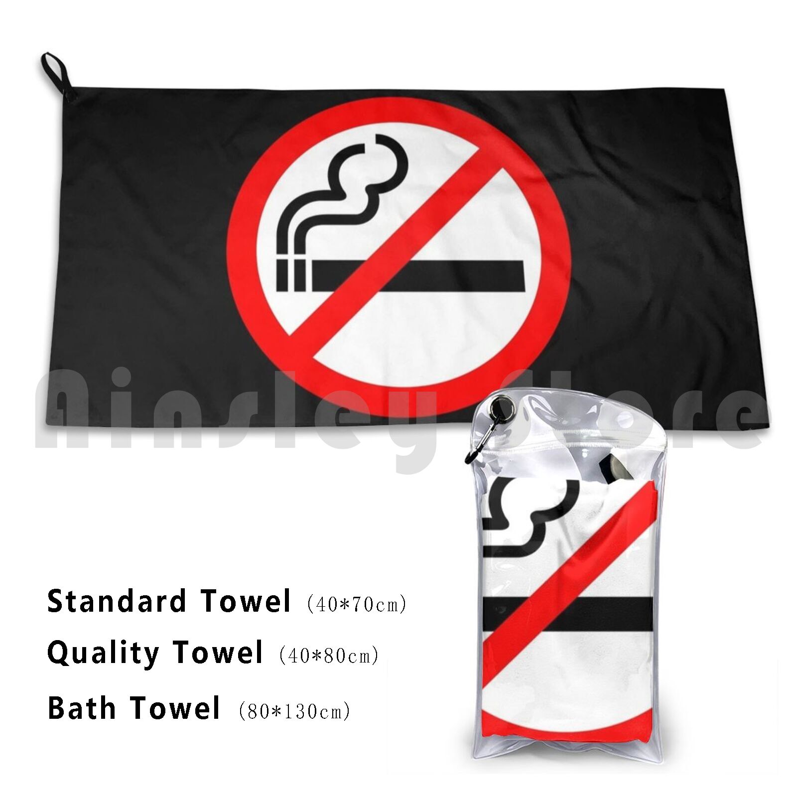 Towel No Smoking Sign 3150 Smo - Quick Vape recensie en prijs