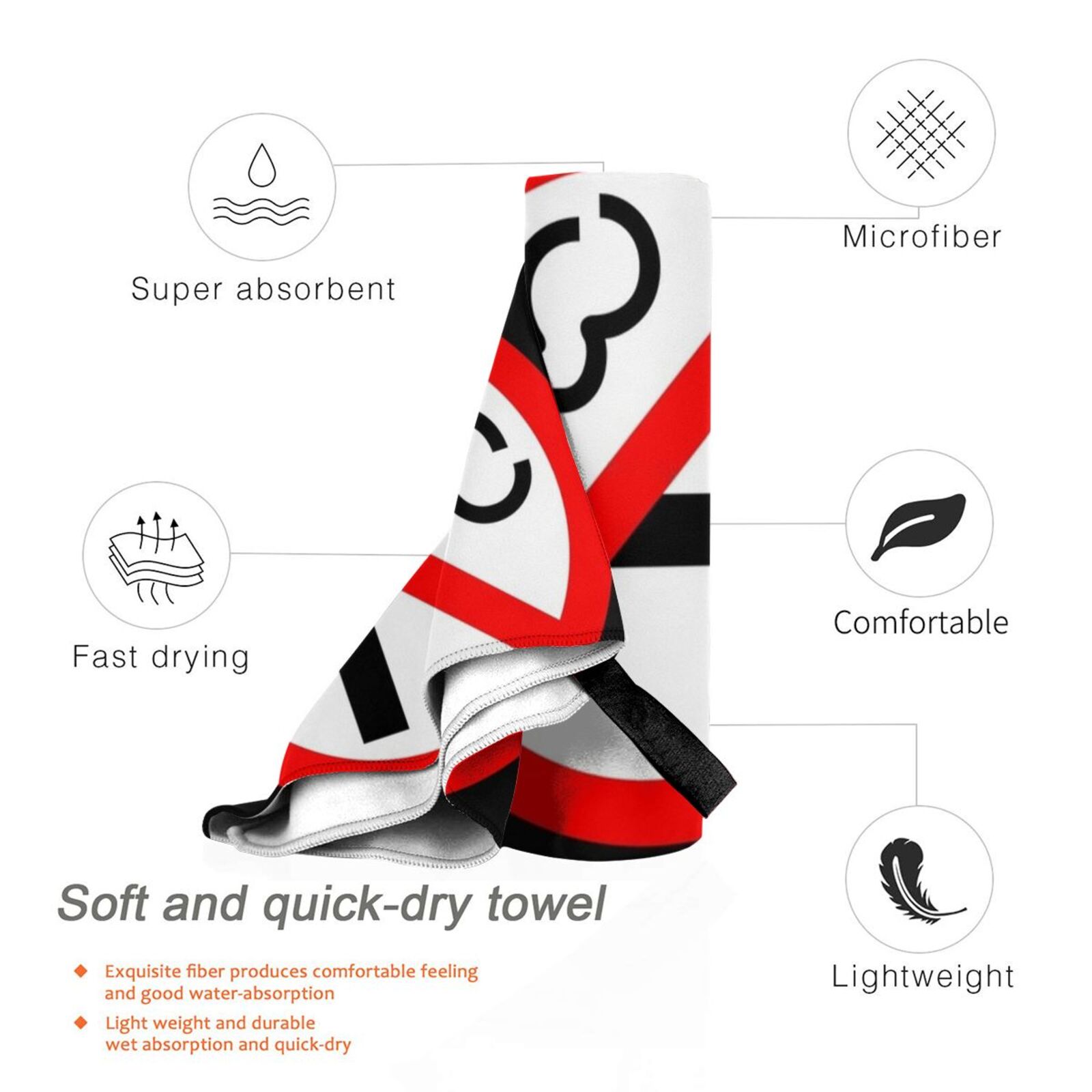 Towel No Smoking Sign 3150 Smo - Quick Vape recensie en prijs