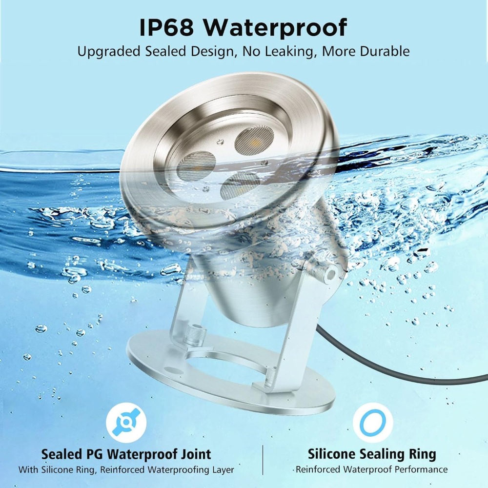 6W SS316 Stainless Steel RGB U - Stainless Wire Ss316 recensie en prijs