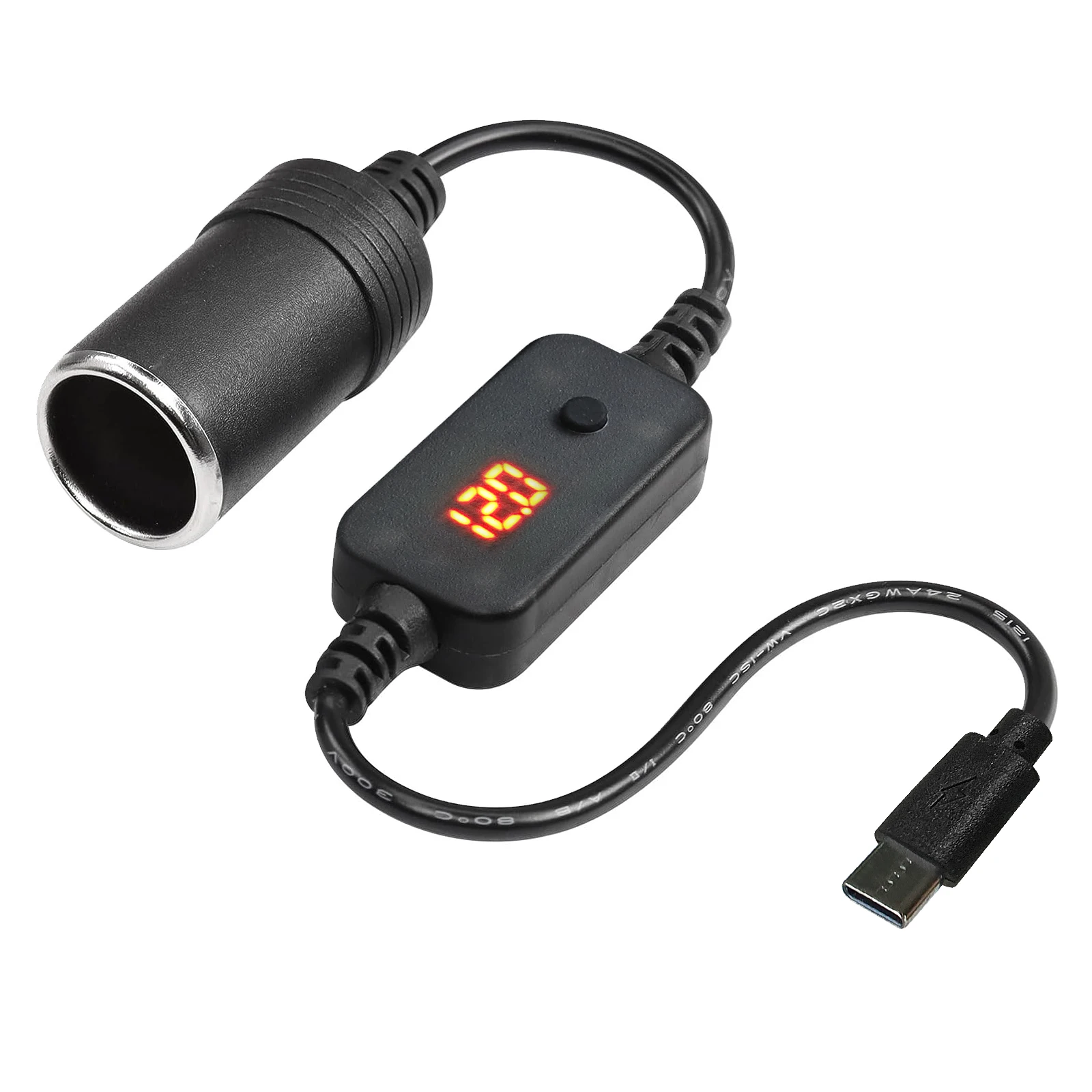 1pc 5V 2A USB To 12V Cigarette - Accessories Experts Vape recensie en prijs