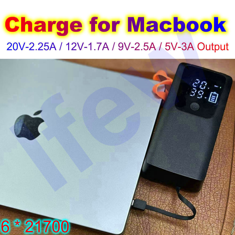 45W Power Bank Case For Macboo - Battery Case Storage recensie en prijs