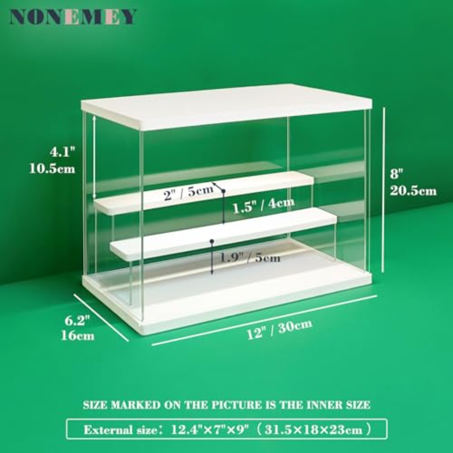 Clear Acrylic Display Case Sta - Battery Case Storage recensie en prijs