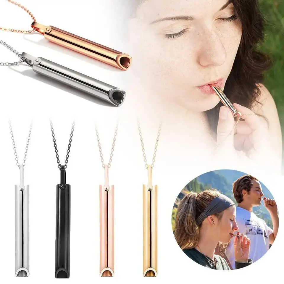 Stainless Steel Whistle Neckla - Vaping Goods recensie en prijs