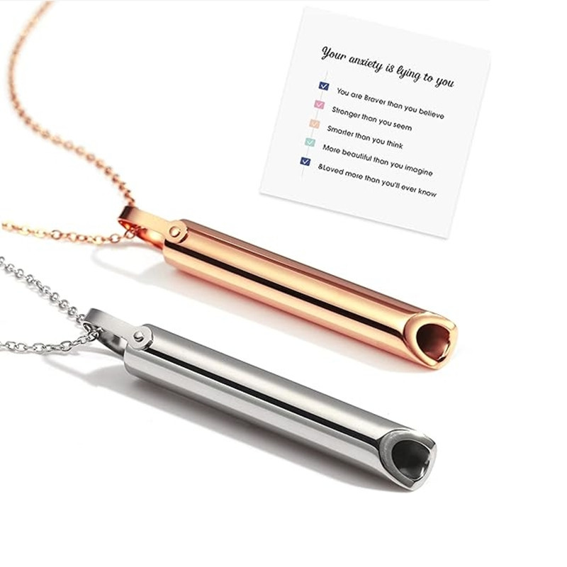 Stainless Steel Whistle Neckla - Vaping Goods recensie en prijs