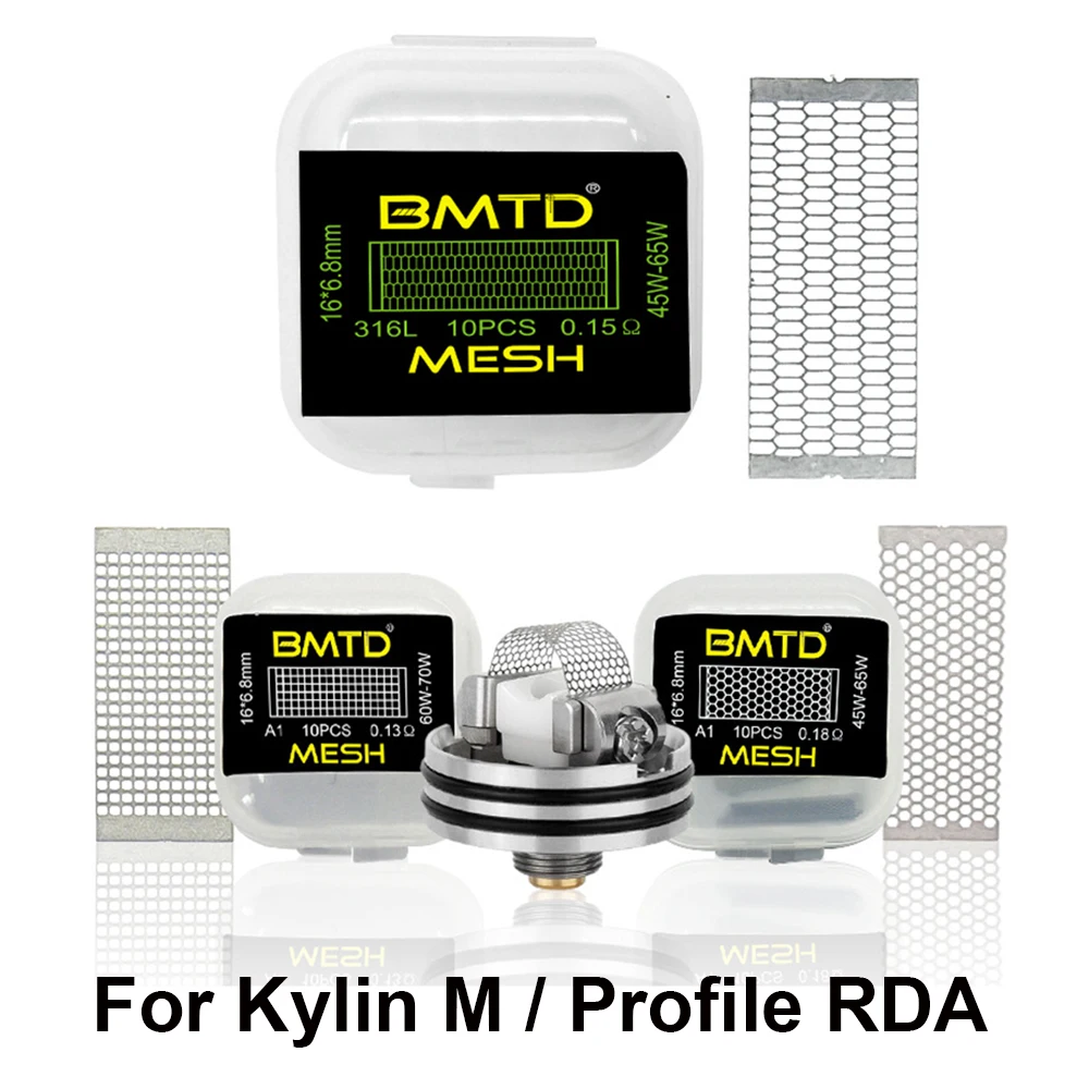 10pcs/box BMTD PreBuilt Coils  - Stainless Wire Ss316 recensie en prijs