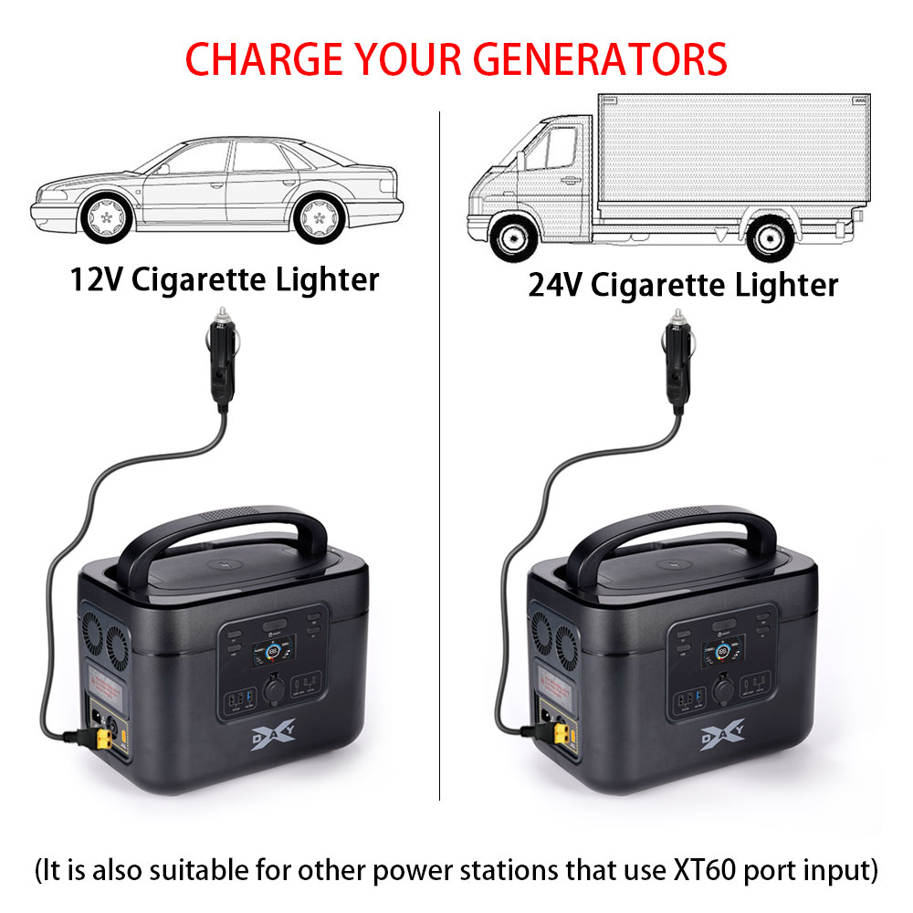 XT60 16AWG Plug Car Cigarette  - Accessories Experts Vape recensie en prijs
