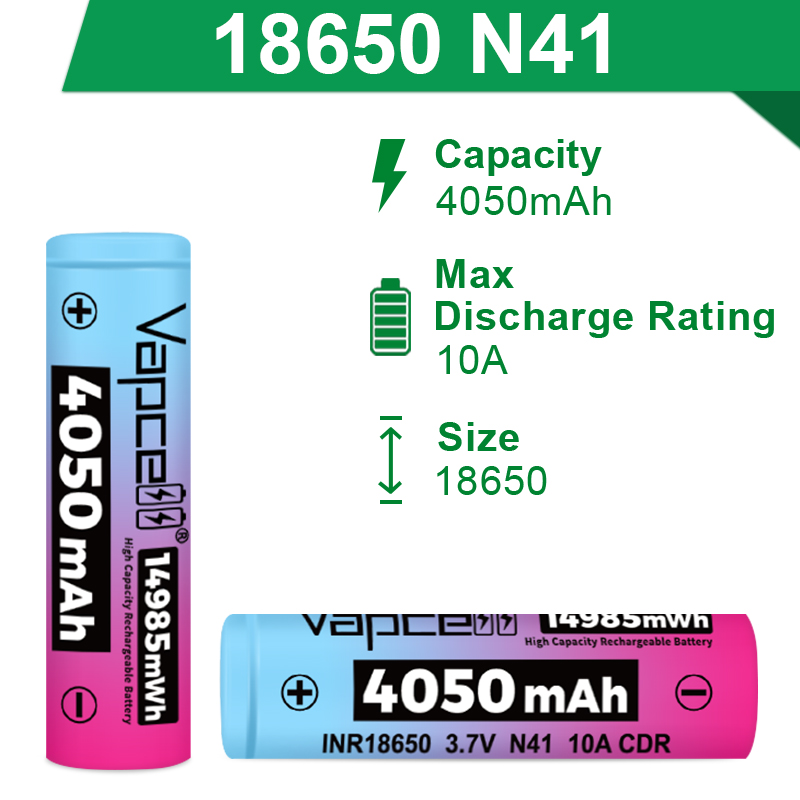 New Rainbow 18650 Battery Vapc - Vape Battery 18650 recensie en prijs